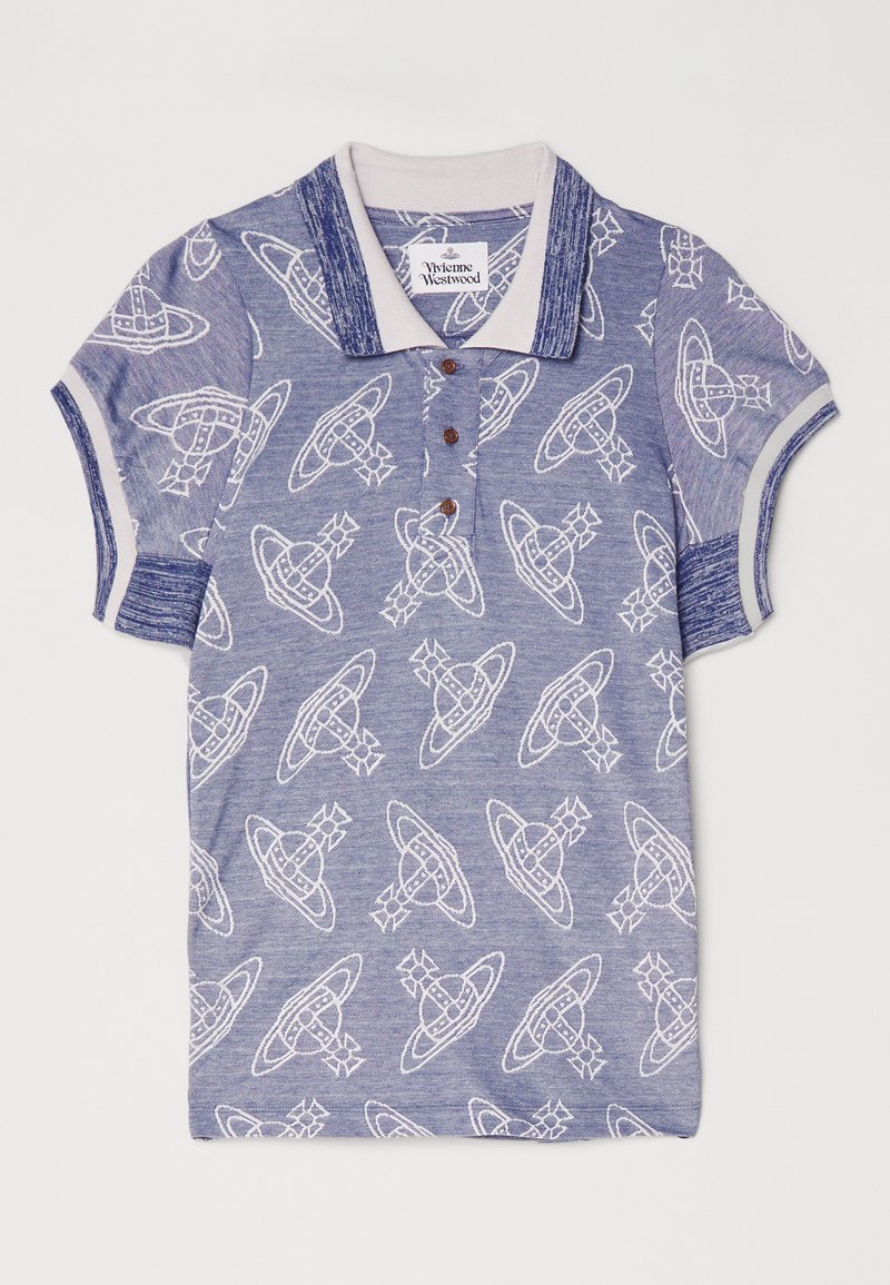 Vivienne Westwood - SIDE STRIPPED - Poloshirt - blue, Vergroten