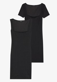 2 PACK - Vestido informal - black