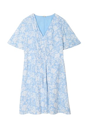 Creeks, AMERICAN INSPIRATION FASHION COOL EASY V-AUSSCHNITT - Robe de jour - bleu ciel