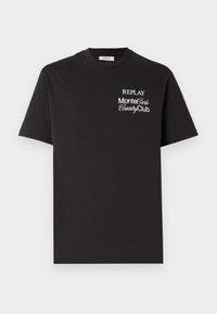 MONTE CARLO TENNIS CLUB - Apdrukāts T-krekls - black delave