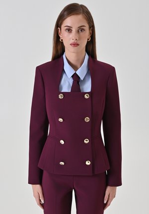 DOPPIOPETTO CON SCOLLO QUADRATO - Blazer - red