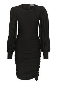 RIFA DRESS - Jersey dress - black