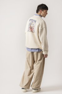 Kaotiko CREW YAKISOBA LOVERS UNISEX - Sportska majica - ivory