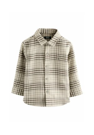 Next REGULAR FIT - LONG SLEEVE CHECK CHARACTER - Chemise - neutral tan