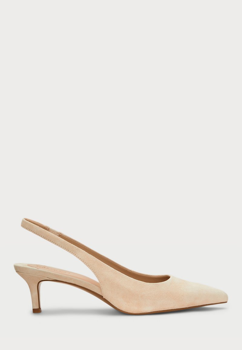 Lauren Ralph Lauren LOLAH II SUEDE SLINGBACK PUMP - Klasične cipele s visokom petom - sand dune