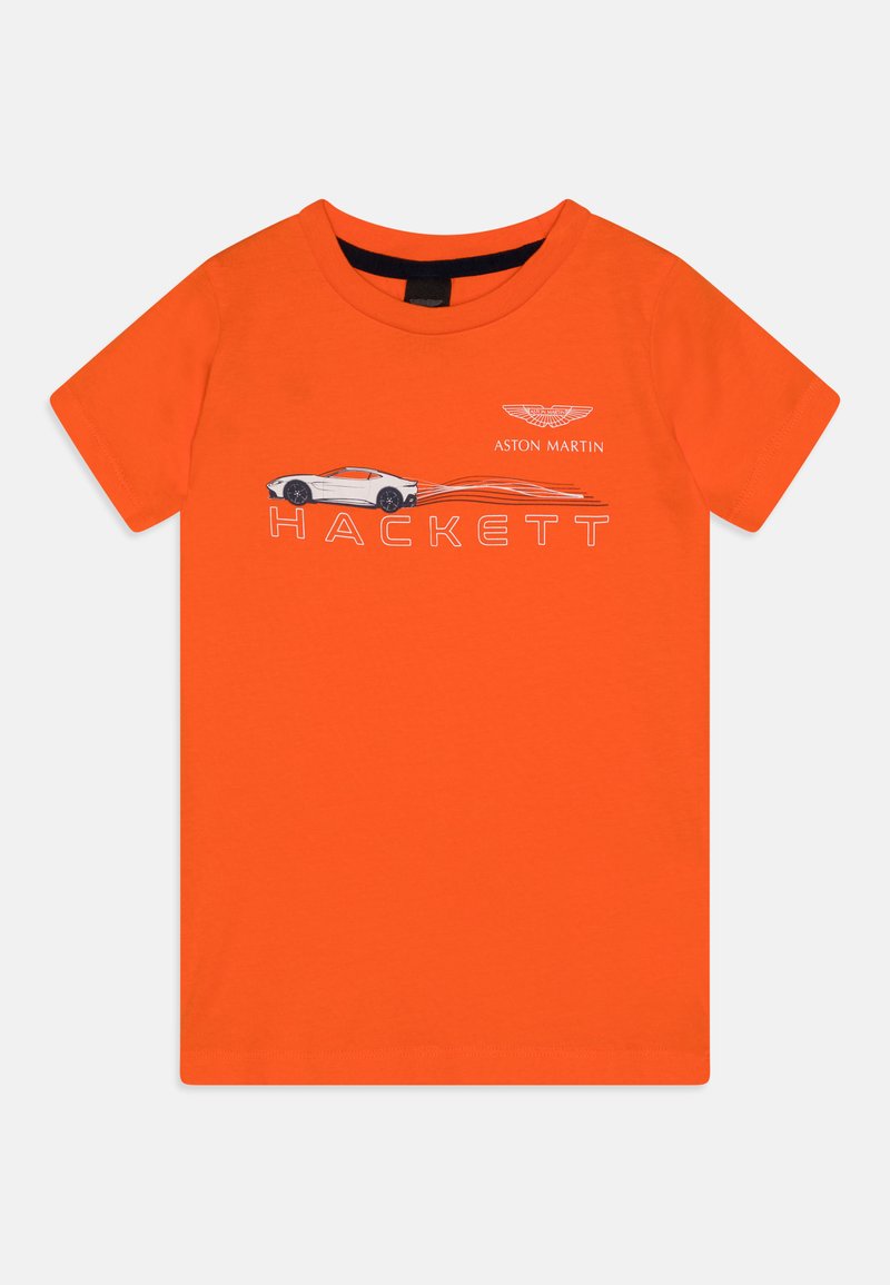 Buy Hackett London Blue AMR Logo T-shirt in Cotton for Boys in UAE Buy Hackett London Blue AMR Logo T-shirt in Cotton for Boys in UAE