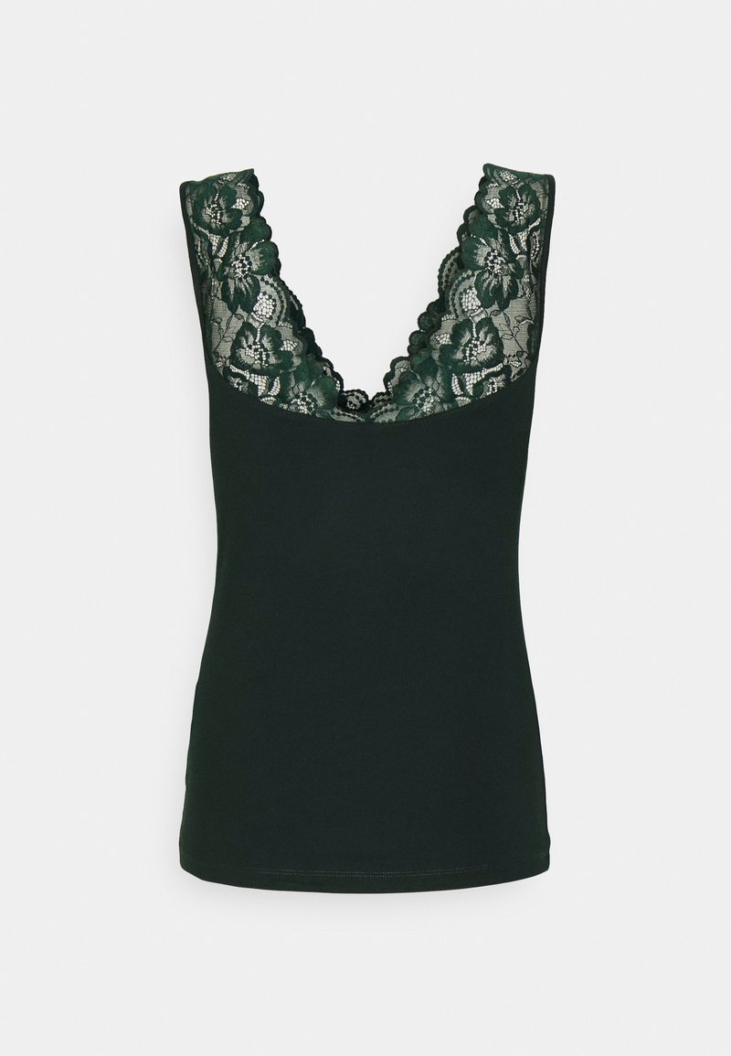 Anna Field Top - dark green