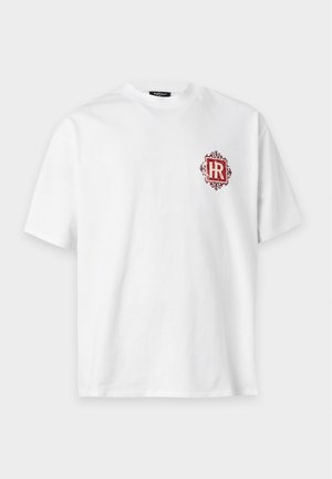 Burocs, OVERSIZE HOTEL EMBLEM - T-Shirt print - white