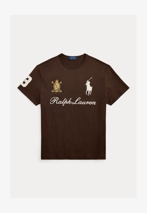 Polo Ralph Lauren, CLASSIC FIT BIG PONY JERSEY T-SHIRT - T-shirts med print - nutmeg brown
