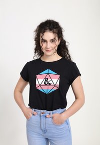 Henry Tiger DUNGEONS & DRAGONS TRANS AMPERSAND - Camiseta estampada - black