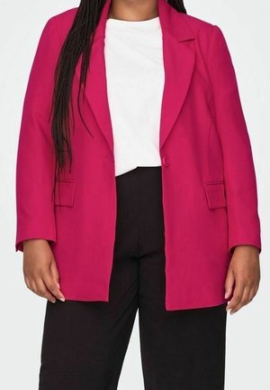 Halflange jas - pink