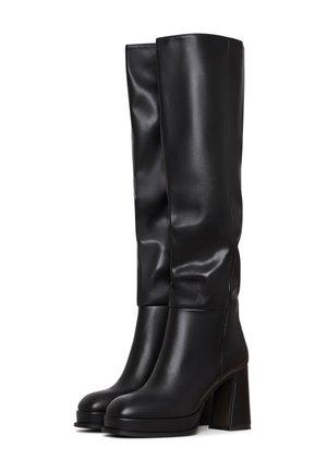 High Heel Stiefel - black