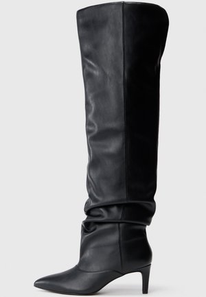 STASSI - Overknee laarzen - black paris