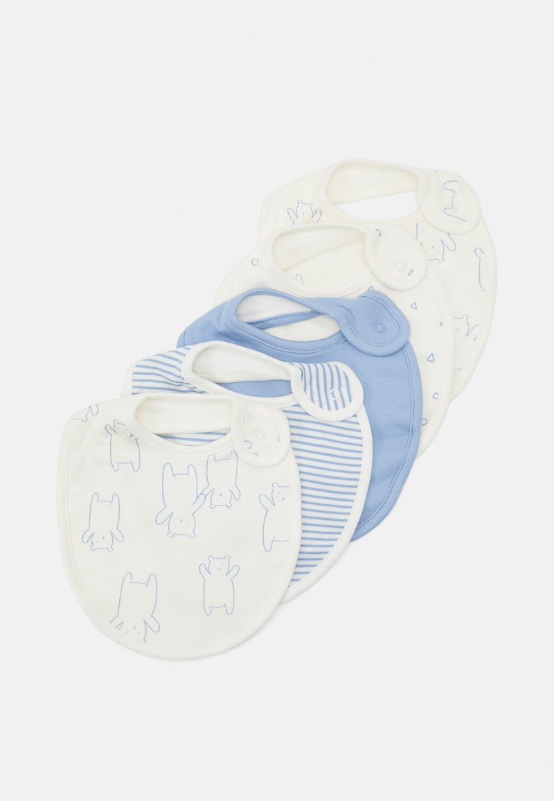 Marks & Spencer BABY BIBS UNISEX 5 PACK Bavaglino blue/blu Zalando.it