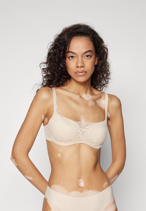 BODY MAKE UP ILLUSION - Balconette bra - nude beige
