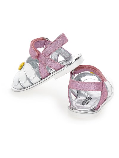 Monnalisa CON MARGHERITA  - Sandaalid - glicine/blanco