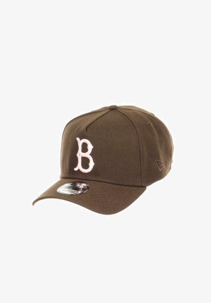 New Era BROOKLYN DODGERS MLB WORLD CHAMPIONSHIP 1955 SIDEPATCH WALNUT 9F - Cap - braun