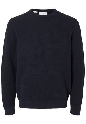 Selected, SLHROSS CREW NECK - Neule - dark sapphire