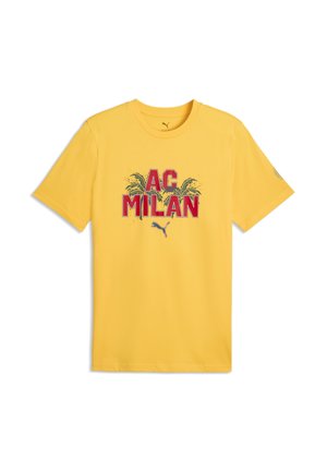 AC MILAN FTBLCULTURE TEE - T-shirt print - sunny yellow for all time red