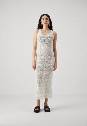 ONLBEACH LIFE DRESS - Kampsunkleit - eggnog