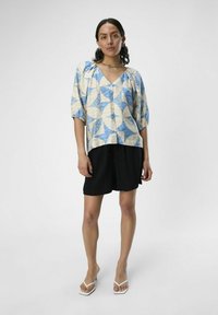 Object MIT PRINT - Blusa - brunnera blue