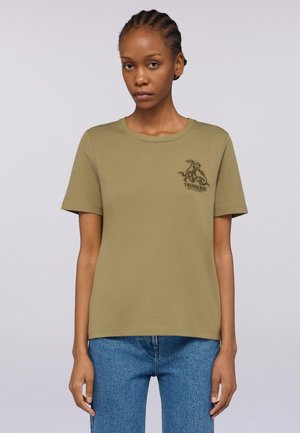 TRUSSARDI - T-shirt z nadrukiem