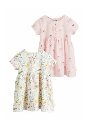 Next, REGULAR FIT - BABY SHORT SLEEVE DRESS 2 PACK  . - Jerseykleid - pink fairy