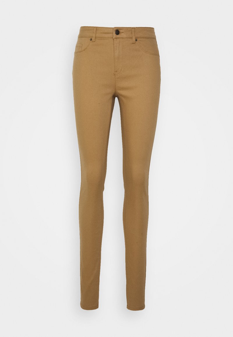 Vero Moda Tall HOT SEVEN - Calças de ganga de corte skinny - tigers eye
