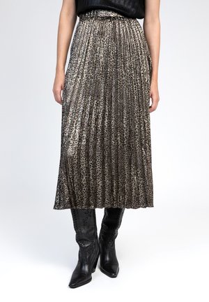 JUSTIVA - Jupe trapèze - leopard