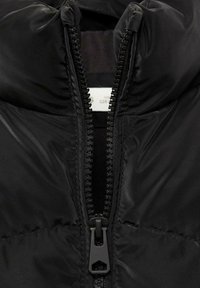 Mango Kids Strukirani kaput - black