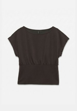 Vero Moda, BLOUSE VMSMILLA TOP - T-shirt imprimé - chocolate torte