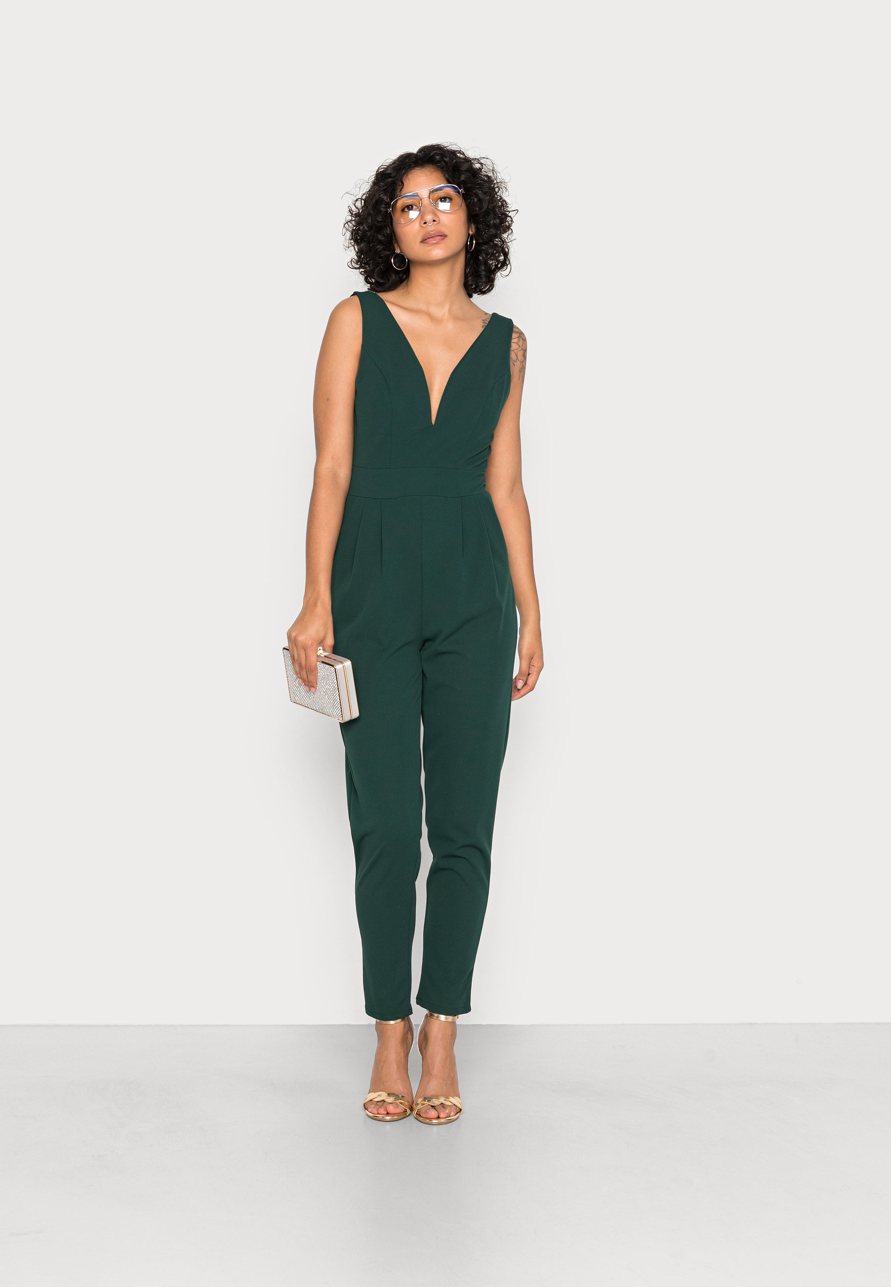 MEER. V NECK JUMPSUIT