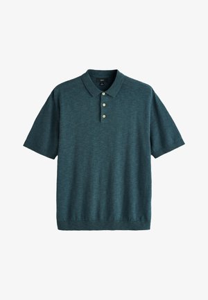 Next, REGULAR FIT - SHORT SLEEVE - Polosärk - teal blue