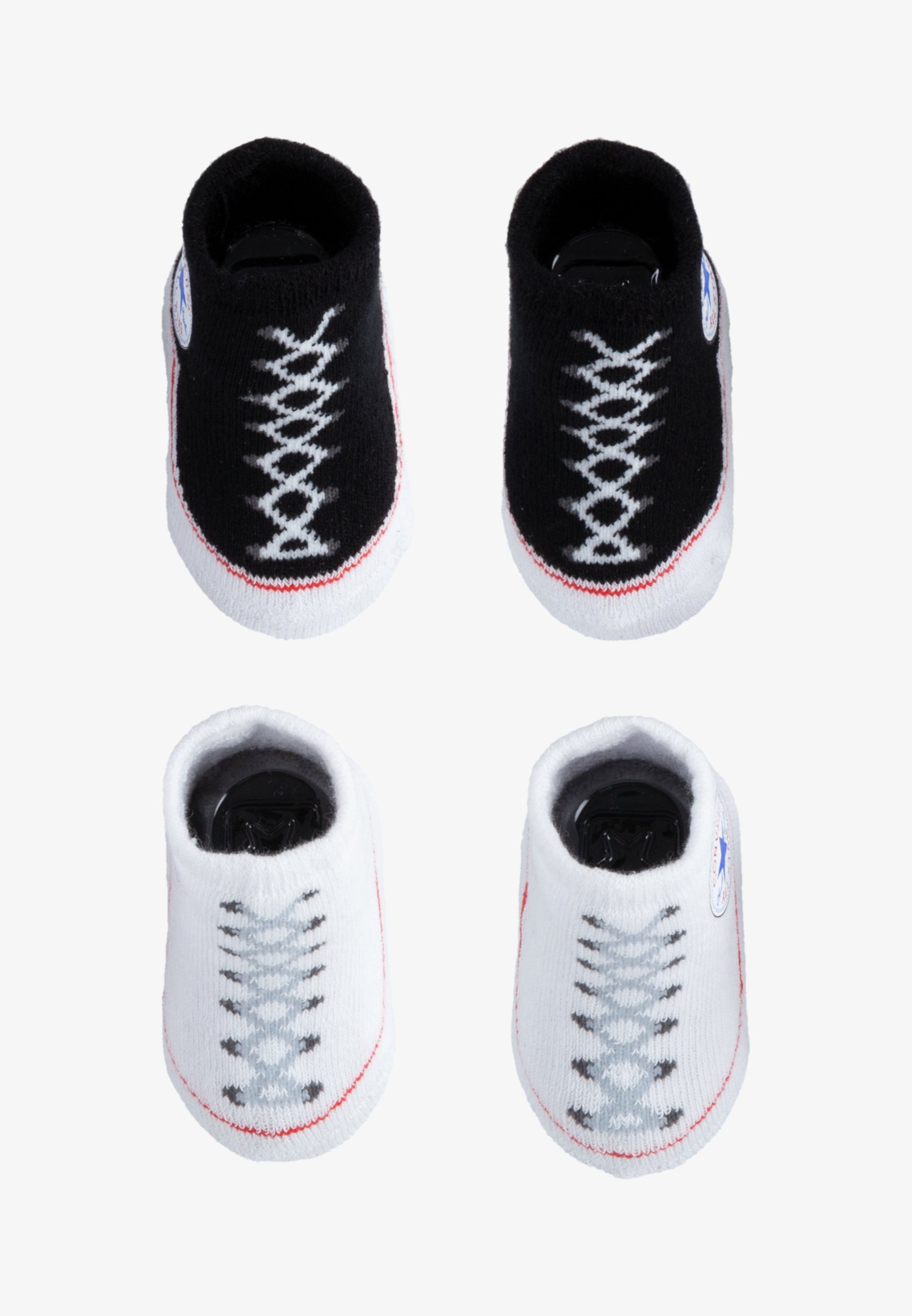 Converse CHUCK BOOTIE UNISEX PACK Calze black/bianco