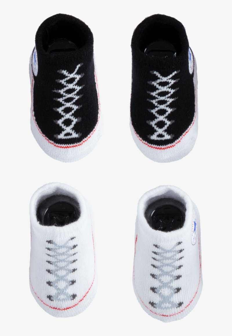 Converse CHUCK BOOTIE UNISEX 2 PACK - Nogavice - black