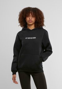 Mister Tee - JUST ANOTHER EMB FLUFFY - Hoodie - black Thumbnail Image 1