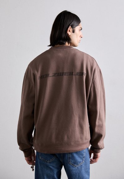 Holzweiler ANTHEM CREW - Sweatshirt - brown