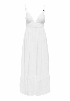 ONLY, KLEID ONLARINA LANGES KLEID - Denní šaty - bright white