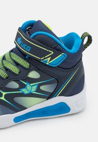 LICO BLINKY BOY - Visoke tenisice - navy/blue/lemon