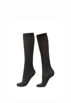 GLITTER - Kniekousen - black