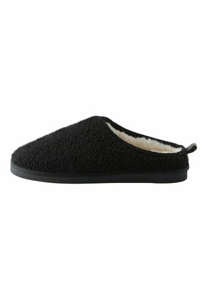 REGULAR FIT - BORG  - Tofflor & inneskor - black