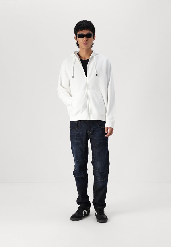 JJEBRADLEY ZIP HOOD - Zip-up sweatshirt - cloud dancer4