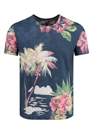 GLORY ROUND - T-shirt imprimé - dark blue