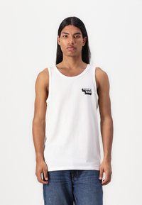 Tommy Jeans TJM SLIM STACK TANK - Top - ecru