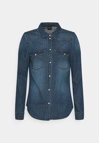 Selezionato, medium blue denim