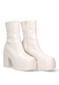 Luna Collection Botines con plataforma - beige