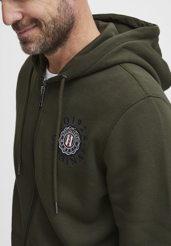 FQWilliam - Zip-up sweatshirt - forest night2