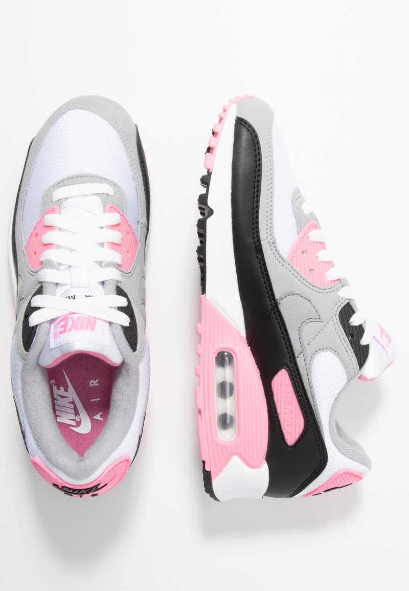 Grey Hyper Pink Nike Thea Schwarz Pink Nike Air Max 90 