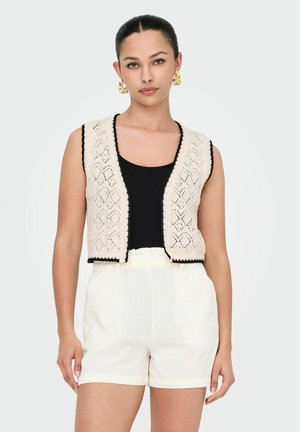 ONLLYON - Waistcoat - ecru