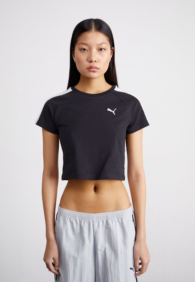 Puma BABY TEE - Triko s potiskem - black
